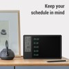 9.5 Inches Desktop Calendar with Clock Date Display, Electronic LCD
