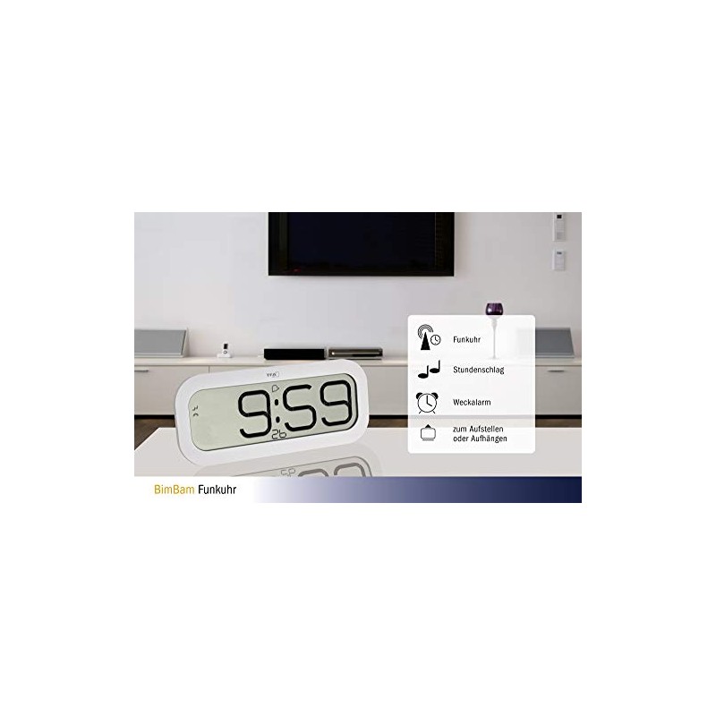 TFA-Dostmann ndash; Carillon Bimbam Clock 5 Different Sounds of Cat