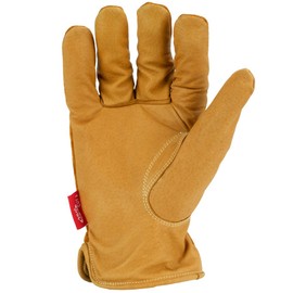 Ironclad ULD-C5-02-S limitless 360° Cut Leather Driver Work Gloves, Small, Tan