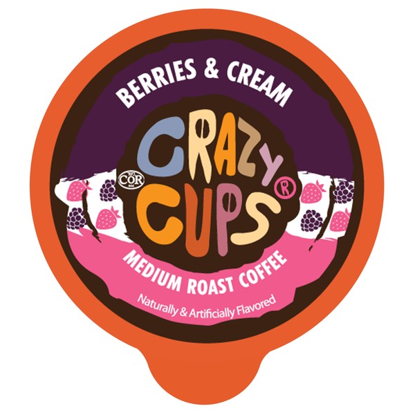 Café con sabor Dulce de leche para máquinas Keurig K-Cup, bebida caliente o helada de Crazy Cups