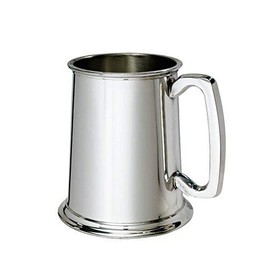 Wentworth Pewter - Plain Standard 1 Pint Pewter Tankard