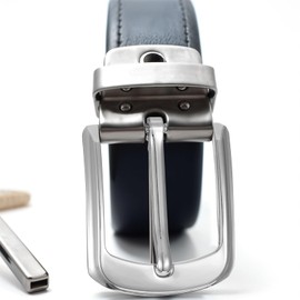 Classicseali 2pcs Belt Buckles for Men, Heavy Duty Single Prong Square Metal Belt Buckle Replacement, 38-40 mm (1.5In -1.6In) Replacement Belts Buckle for Men Women Silver