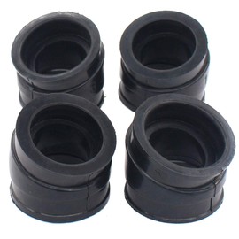 MOTOKU Pack of 4 Carburetor Intake Manifold Carb Flange Boot for CB750C CB750F CB750K CB750L Nighthawk 750