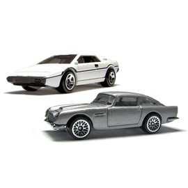 James Bond Hot Wheels Lotus & Aston Martin Goldfinger Spy Set