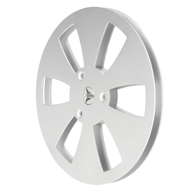 1/4 7 Inch Empty Reel Aluminum Alloy 6 Hole Open