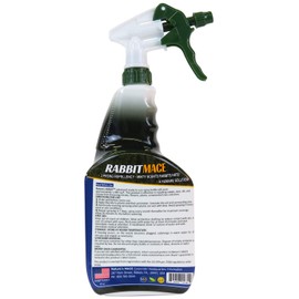 Nature’s MACE Rabbit Repellent 40oz Spray, Covers 1,400 Sq. Ft., Rabbit Repellent and Deterrent, Keep rabbits out of your lawn and garden, Rabbit Repellent Outdoor, Safe to use around children, plants