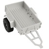 RZXYLRC TRX4M CNC Aluminum Utility Trailer stows Car with Hitch