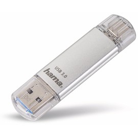 Hama USB flash drive with USB 3.0 & USB 3.1 type C