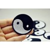 Ximkee (5 Pack) Yin Yang Chinese Tai-Chi Embroidered Sew Iron