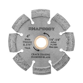 RHAPSODY 4" Diamond Crack Chaser Blades