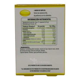 Vitamina E Y Biotina 45 Cpsulas Solanum Amarilloblanco                                                                                                