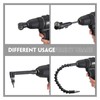 17 Pcs Flexible Drill Bit Extension 105 Degree Right Angle