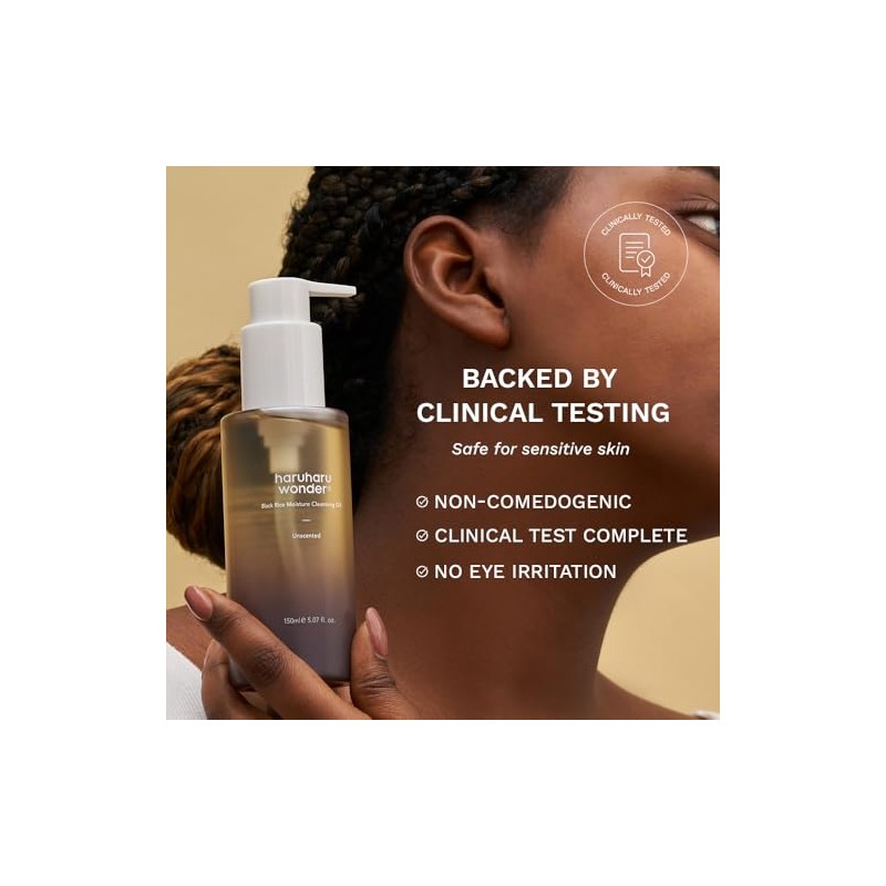 HARUHARU wonder Black Rice Moisture Cleansing Oil, , , ,