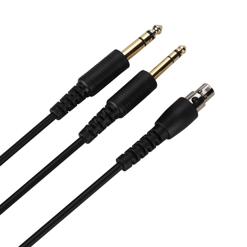 200cm Aviation Headset Plug Replacement Cable Adapter for Pilot DIY