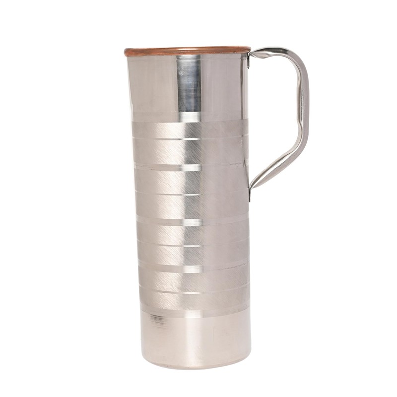 Copper and Stainless Steel Jug | Outer Stainless Steel and