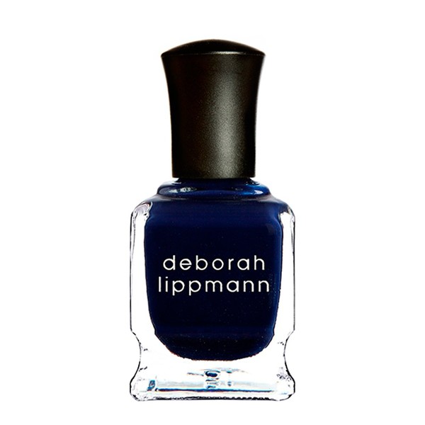 Deborah Lippmann Rolling in the Deep, Color: Midnight Blue, Nail Color System: Blue, 0.5 fl oz (15 ml)