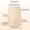 Wearable Incontinence Bed Pads，Multifunctional Full Open Adult Diaper Skirt ，Waterproof