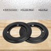 Biugaaufai 8 Pack 8 Inch Black Round Lazy Susan Turntable