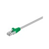 Goobay 50187 CAT 5e Cross-Patchcable, F/UTP, Grey/Green, 2m Cable Length