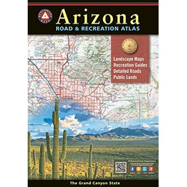 Arizona Road and Recreation Atlas - 12th Edition, 2021 (Benchmark)