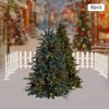 YIYIONCE 8PCS Christmas Decorations Light 6W Lighted Garden Fence Christmas