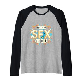 Relax It's Just SFX Makeup Artist Work Movie Film - Raglan Baseball Tee