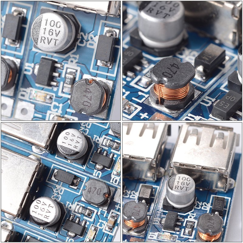 DollaTek Mini PFM Control DC-DC 0.9V-5V to USB 5V DC