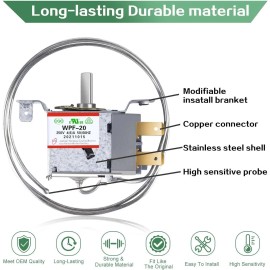 TRUE Upright Refrigeration Thermostat Temp control 800306 831932 800393 Air Kit