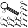 12 Pcs Thank You Keychain Appreciation Gifts Thank You Jewelry