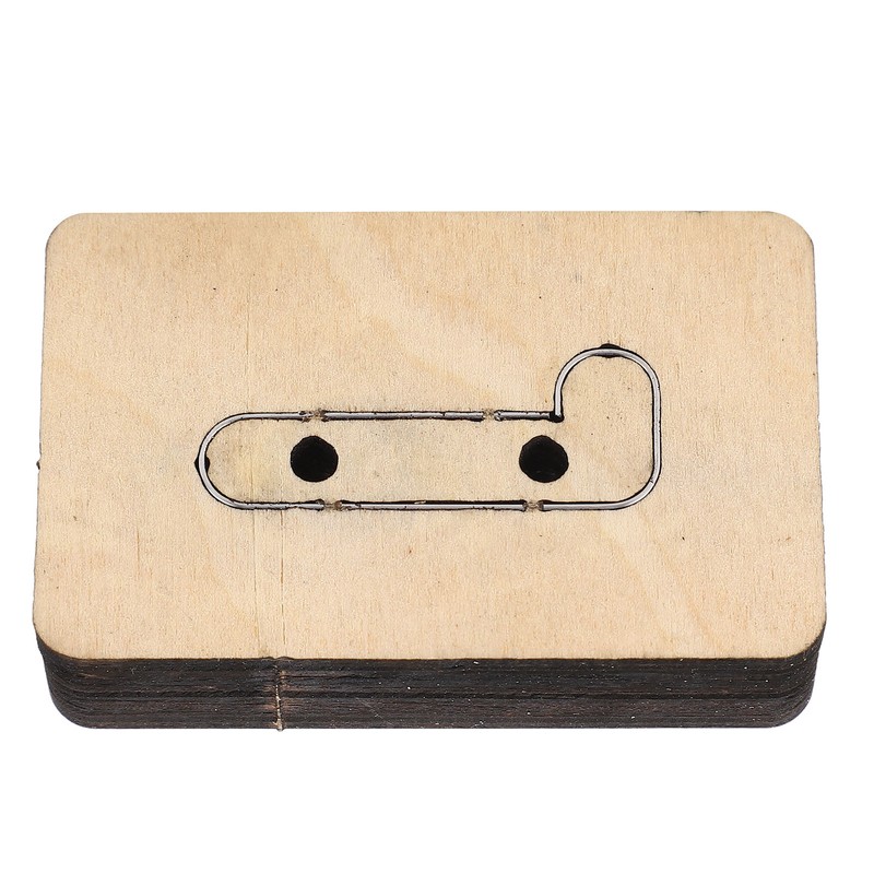 Leather Punching Cutting Die Number 1 Shape High Hardness Alloy