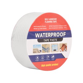 LCyindu Butyl Waterproof Tape 2" x 16.4',Outdoor Leakproof Tape for Plastic and Metal Repair,RV Repair,Window and Boat Sealing,Silicone,Glass and EDPM Roof Leak Repair