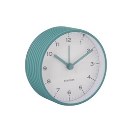 Karlsson [DL] Alarm Clock Circus Rings Turquoise Blue