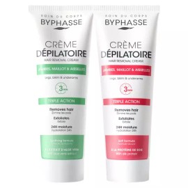 BYPASSé [바이빠세] 제모 크림 125ml 알로에베라/실크프로틴 [알로에베라 125ml] [Bipasse] Hair Removal Cream 125ml Aloe Vera/Silk Protein [Aloe Vera 125ml]