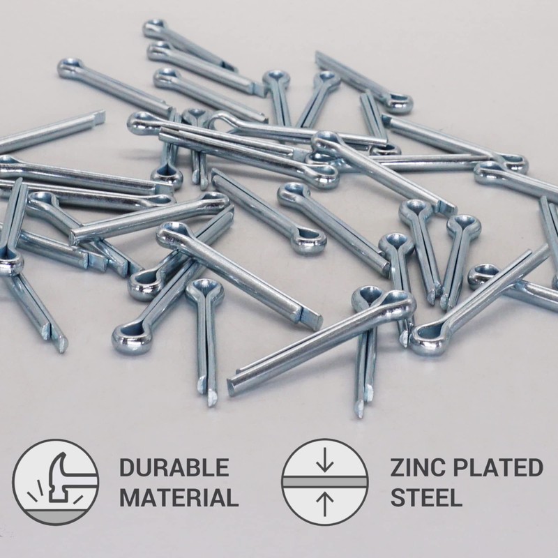 SKIR'CO 40 x Galvanised Steel Cotter Pins 4 x 32