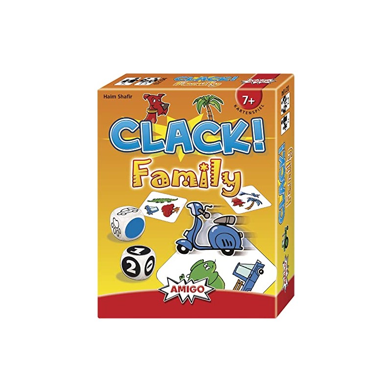 Amigo 2104 Clack Family Card Game