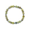 Majas Perlen Peridot Armband Perlen echt 6mm mit Sterling Silber