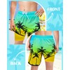 Resiprolty Boys Swim Trunks Size 14-16 with Compression Liner Boy