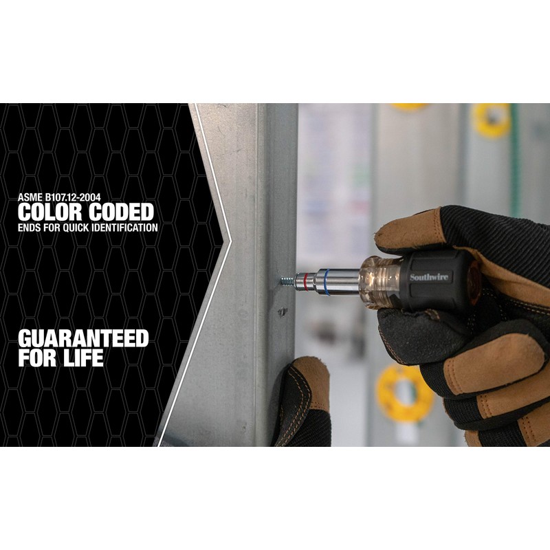 Southwire NDS5N1; 5 IN 1 STUBBY NUT DRIVER(TRI)