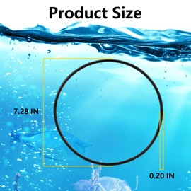 STPCTOU A20063 Aquarium Filter O-Ring, Replacement A20064 Orings for 304, 305, 306, 307, 404, 405, 406, 407 Seal Ring Gasket for Canister Filters