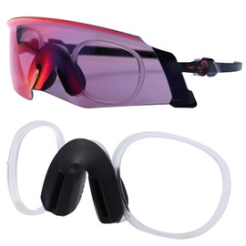 PapaViva Clip-On Myopia For Oakley Kato OO9455 Sunglasses with Nose Pad, clear