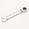 FLZOSPER 1/2-inch SAE Stubby Box End Head Geared Wrench, 72-Tooth