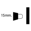 KREUL 46219 – Frosted Acrylic Marker with Chisel Tip, XXL,