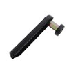 IBESTWOLF Black Durable Upper Lower Sliding Door Roller Bracket Right