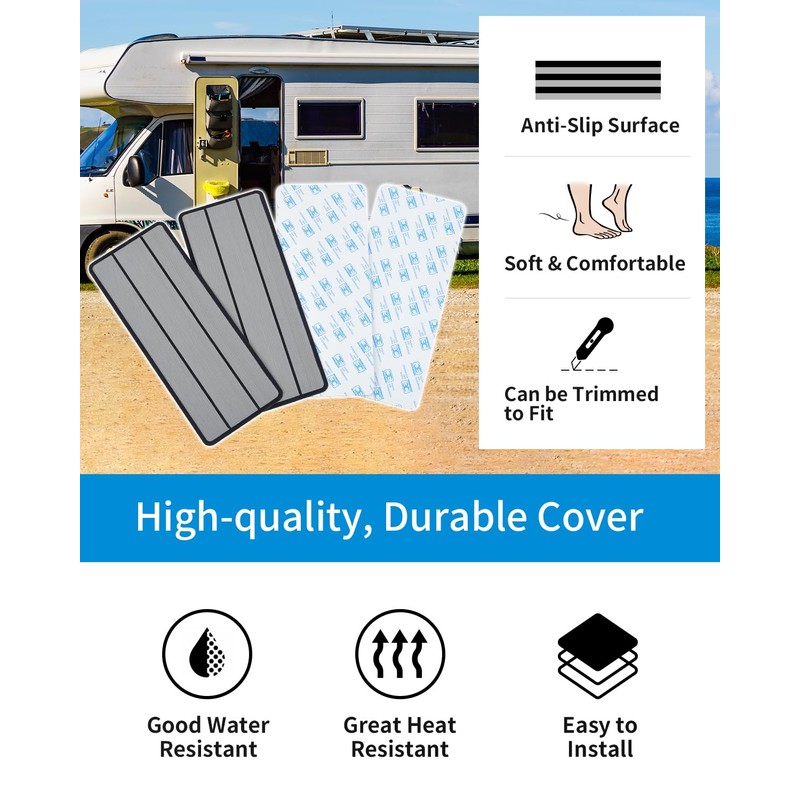 OCEANBROAD EVA Foam RV Step Cover 16''L x 6.5''W 4