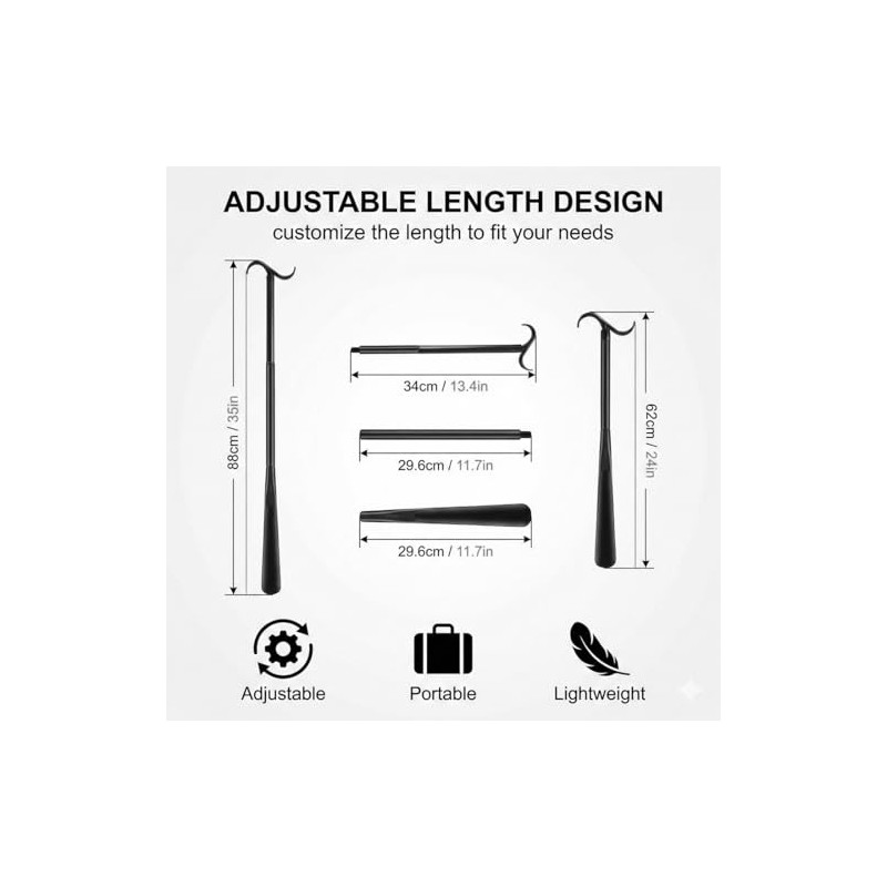 Pull-Out Aid for Compression Stockings, Socks, Multifunctional Sock Dressing Aid,