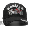 Snap-Back Route 66 signs Road Black Hat Ball Cap USA