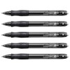 BIC Gelocity Retractable Gel Pen Medium Tip 0.7mm Black (Pack