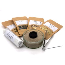 Incense Tasting Set Instant Start Charcoal Tongs Smoking Charcoal Sand Incense 80 g