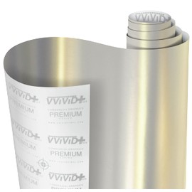 VViViD+ Satin Galaxy Nardo Grey Vinyl Wrap Film (1ft x 5ft)