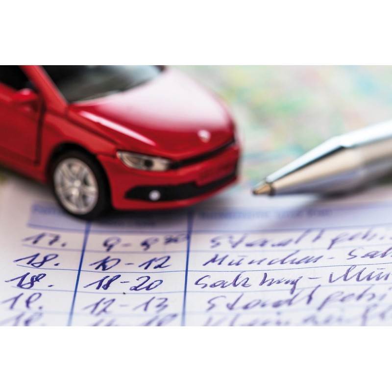 Idena 10844 – logbook, DIN A6, for approx. 312 journeys,